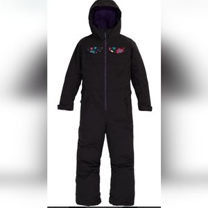 Burton Girls Game Piece one Piece Snowsuit Size XS
